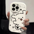 Linear puppy Apple 16 Pro Max phone case